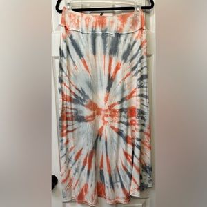 Blue Sky hippie maxi skirt size XL